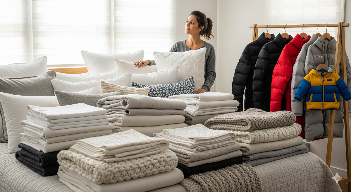 Как правильно ухаживать за пуховиками, подушками и одеялами: советы для заботливых хозяев