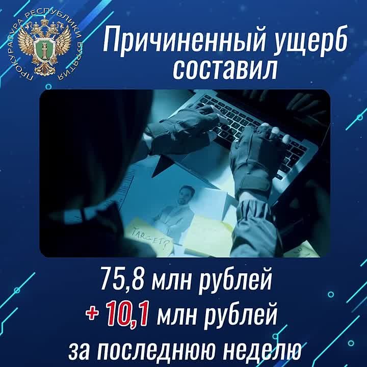 Жертвами интернет-преступников с начала года стали 421 житель республики (+27 за последнюю неделю)