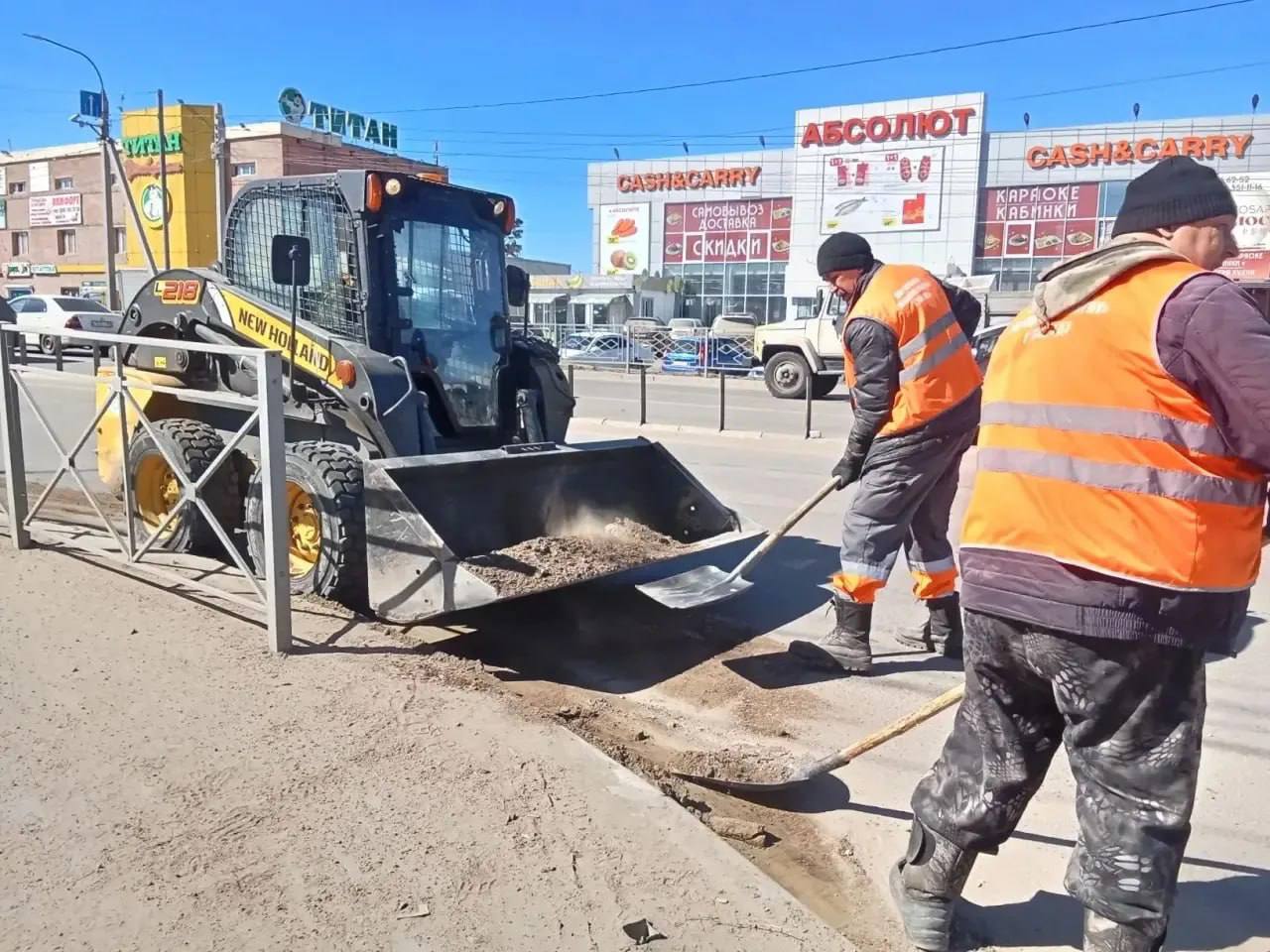 В Улан-Удэ продолжается месячник чистоты