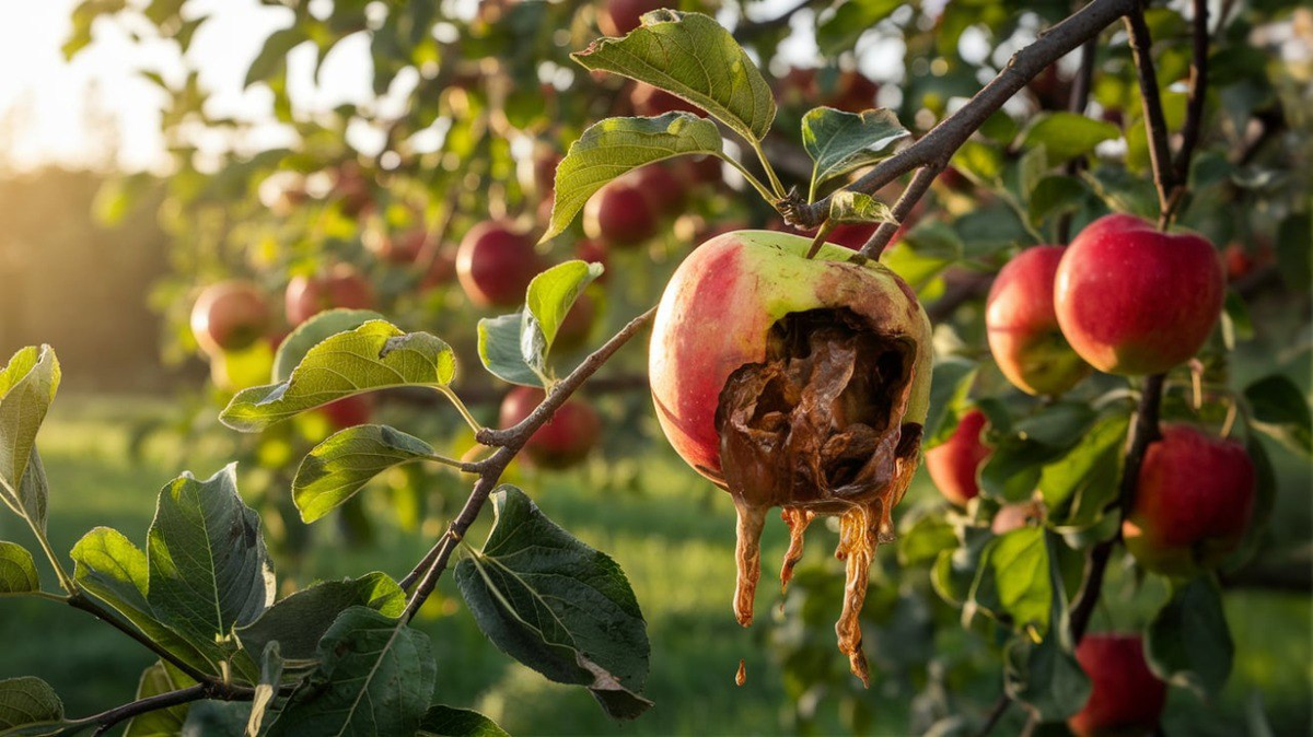 Как спасти яблоки от гнили: эффективные методы без химии