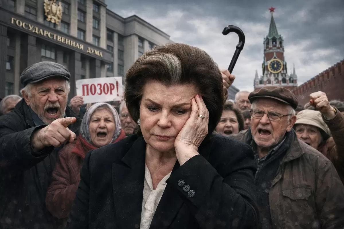 Общество требует лишить званий Терешкову после ее высказываний о пенсиях