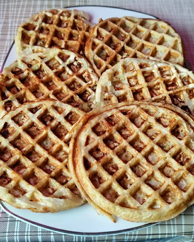 Капустные вафли: вкусно и полезно