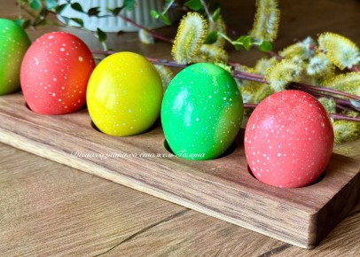 Пасхальные яйца в крапинку: как сделать их оригинальными и стильными