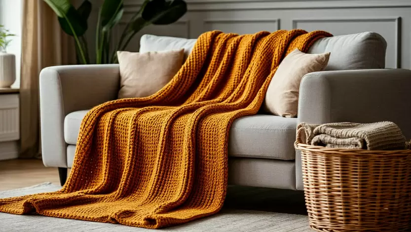 Как плед превращает ваш интерьер в оазис уюта