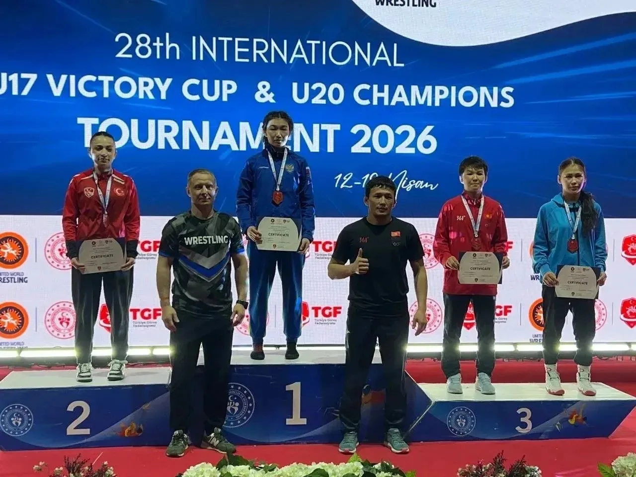 Спортсменка из Бурятии выиграла «золото» международного турнира по борьбе Спортсменка из Бурятии выиграла «золото» международного турнира по борьбе