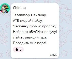 13-й победитель конкурса частушек