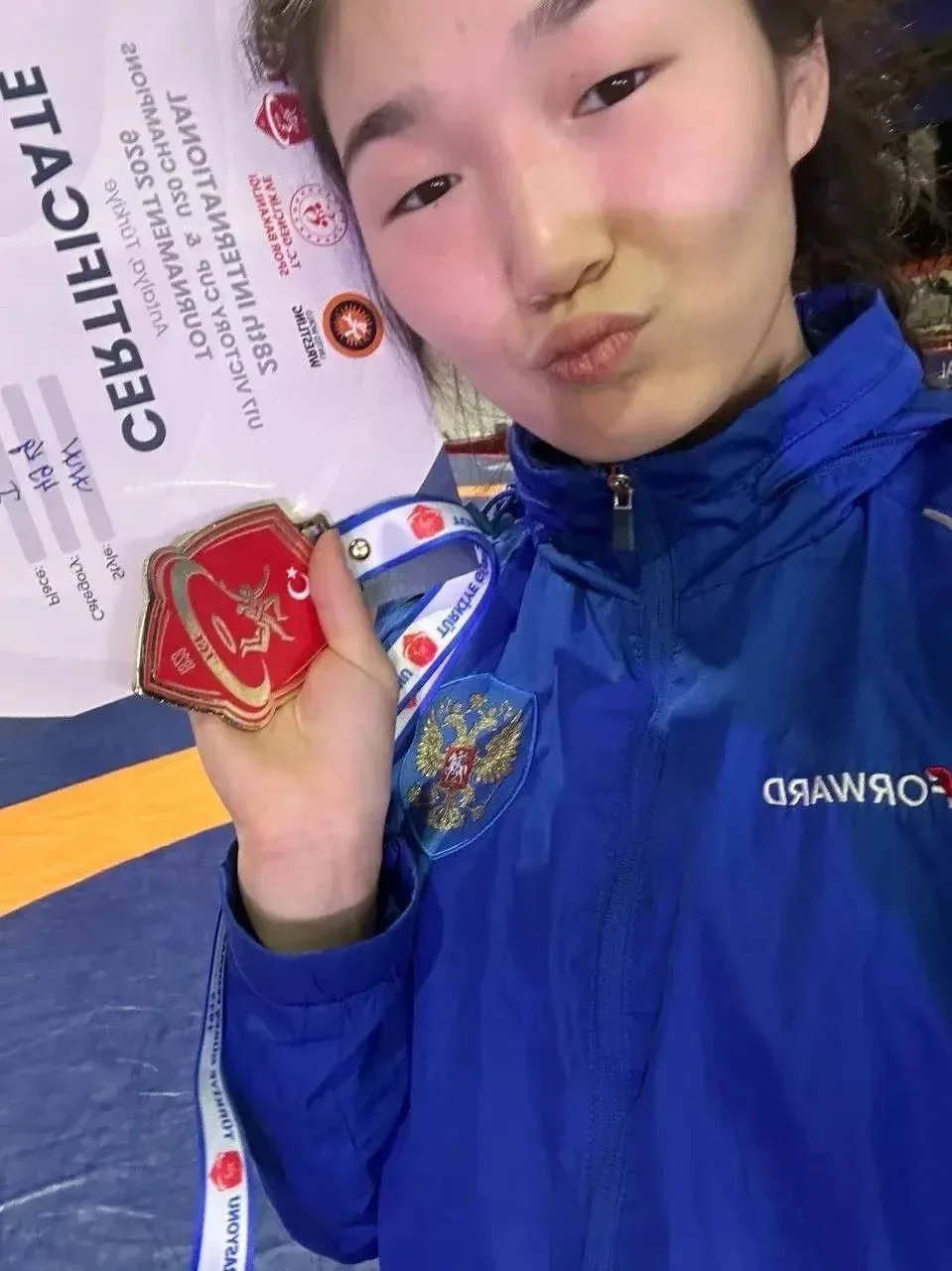 Спортсменка из Бурятии выиграла «золото» международного турнира по борьбе