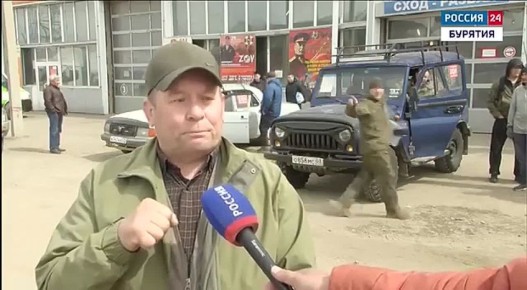 Из Бурятии на передовую ушла очередная колонна с гуманитарной помощью