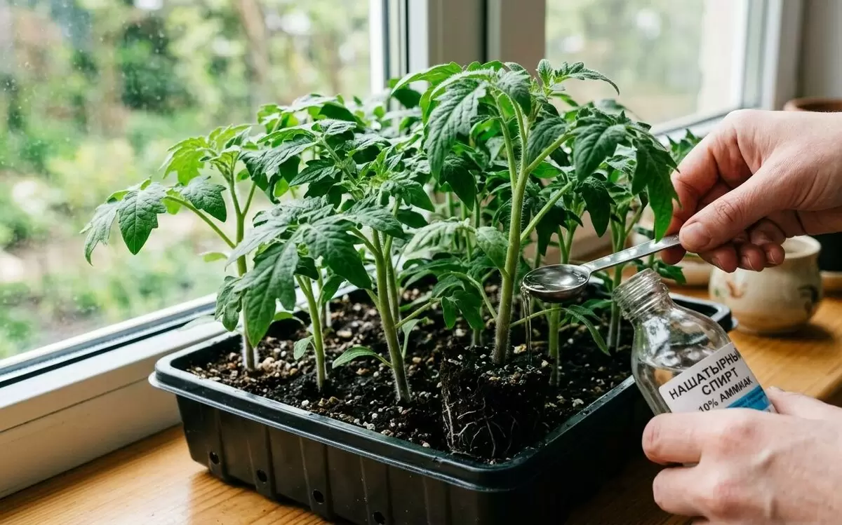 Как нашатырь помогает вырастить крепкую рассаду помидор и перца