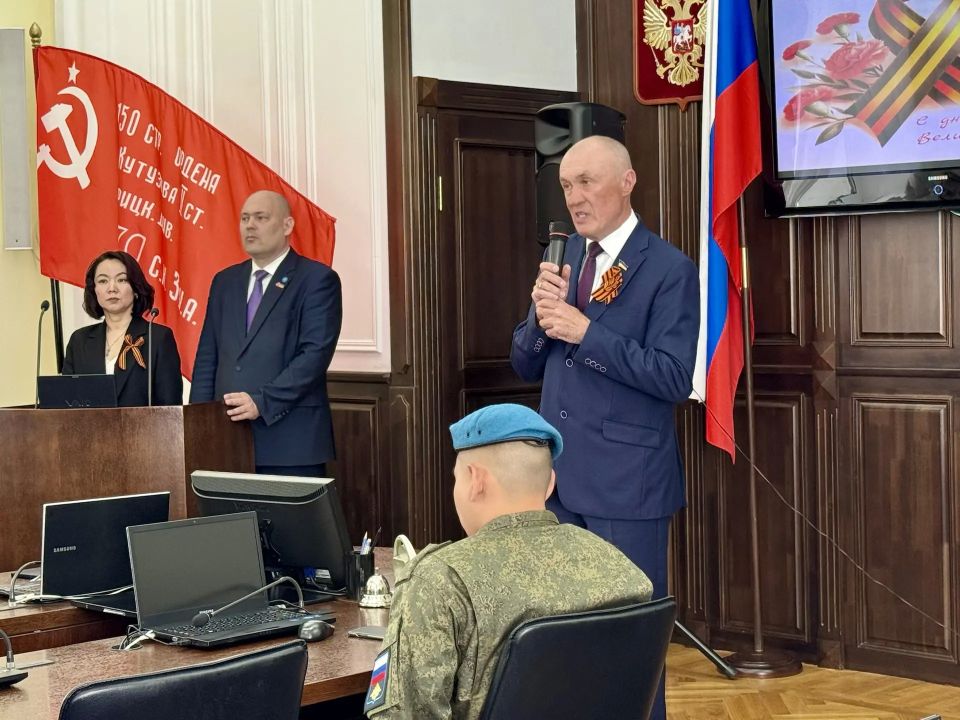 В Народном Хурале Бурятии прошло торжественное мероприятие в честь 81-й годовщины Великой Победы В Народном Хурале Бурятии прошло торжественное мероприятие в честь 81-й годовщины Великой Победы