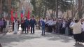 Наши в Маньчжурии Земляки делятся кадрами торжественного митинга, состоявшегося у мемориала советским воинам