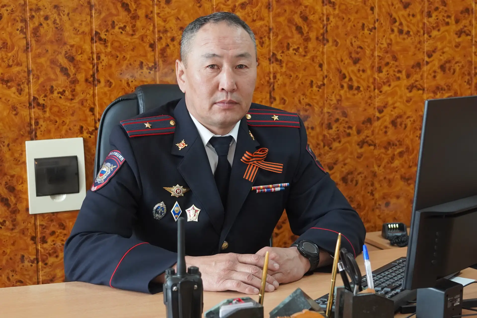 Майор полиции Амар-Жаргал Ламаев: путь чести и преданности службе Майор полиции Амар-Жаргал Ламаев: путь чести и преданности службе