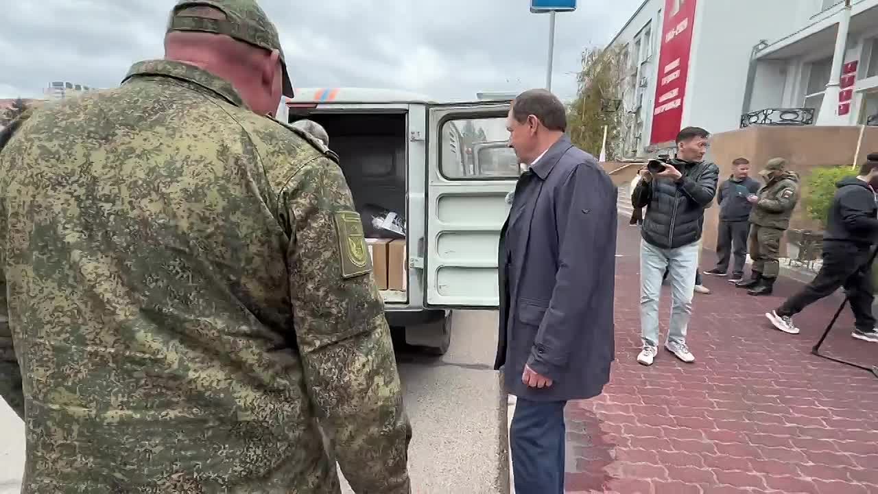 Игорь Шутенков: Сегодня мы отправили ещё один автомобиль на СВО