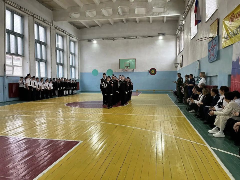 В Заиграевском районе сотрудники следственного отдела приняли участие в патриотических мероприятиях, организованных для учащихся кадетских классов