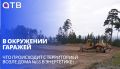 В окружении гаражей. Что происходит с территорией возле дома №55 в Энергетике?