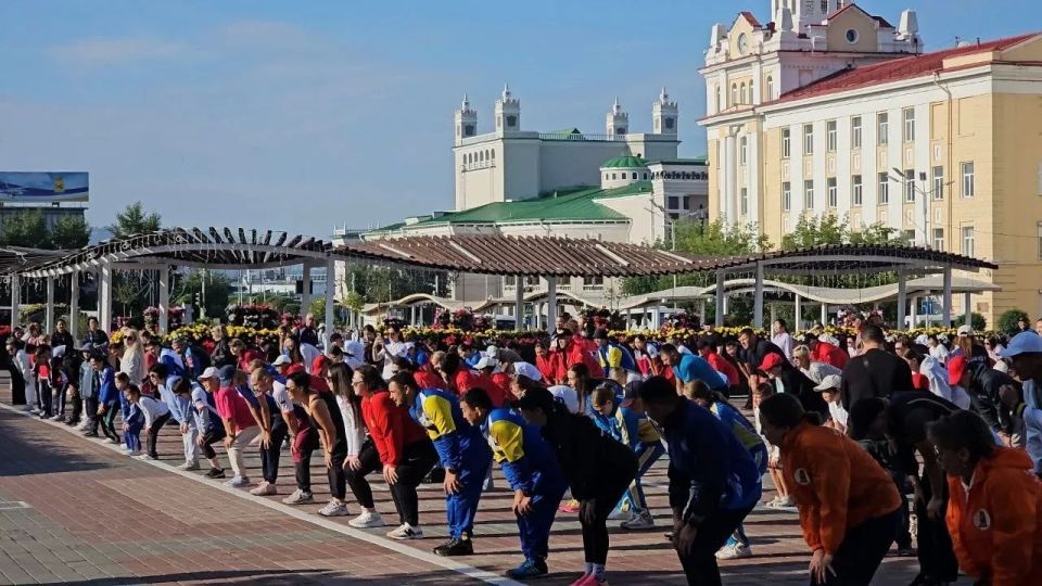 Массовые утренние зарядки стартуют в Улан-Удэ