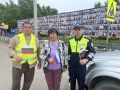 Сотрудники Госавтоинспекции МВД Бурятии в районах республики проводят праздничную акцию «Триколор»