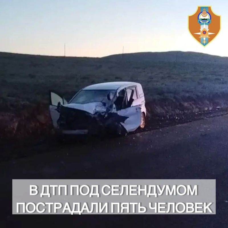 В ДТП под Селендумом пострадали пять человек, один погиб