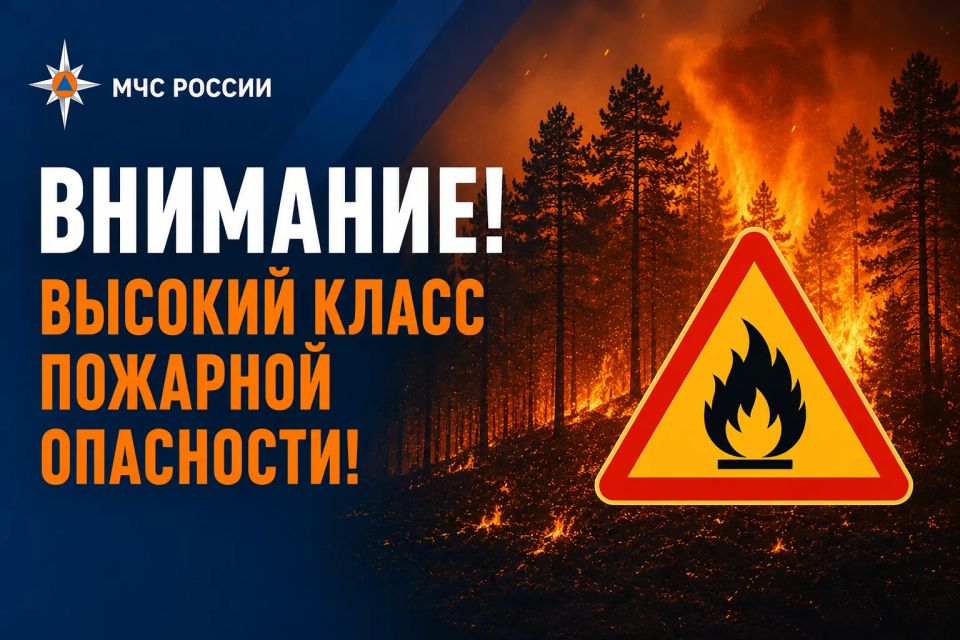 Чрезвычайная пожарная опасность ожидается в Бурятии 15 июня