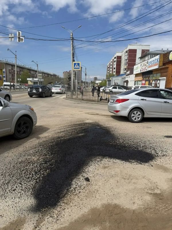 В Улан-Удэ отремонтировали ямы более 7600 квадратных метров В Улан-Удэ отремонтировали ямы более 7600 квадратных метров