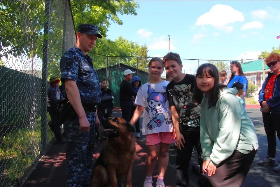 Сотрудники полиции посетили воспитанников казачьей смены «Патриоты будущего» в лагере «Родник» Сотрудники полиции посетили воспитанников казачьей смены «Патриоты будущего» в лагере «Родник»