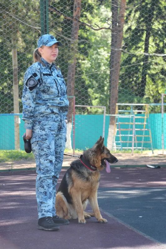 Сотрудники полиции посетили воспитанников казачьей смены «Патриоты будущего» в лагере «Родник» Сотрудники полиции посетили воспитанников казачьей смены «Патриоты будущего» в лагере «Родник»