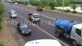 ДТП на пересечении ул. Николая Петрова и пр. Автомобилистов (было накануне)