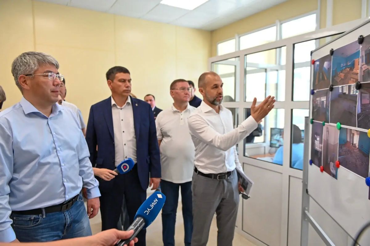 Алексей Цыденов: Сегодня проверили ещё одну школу – Верхнежиримскую после капитального ремонта Алексей Цыденов: Сегодня проверили ещё одну школу – Верхнежиримскую после капитального ремонта