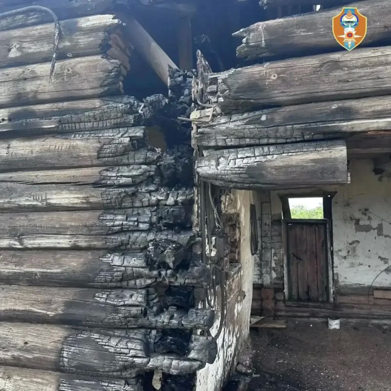 Пилорама сгорела Бичурском районе