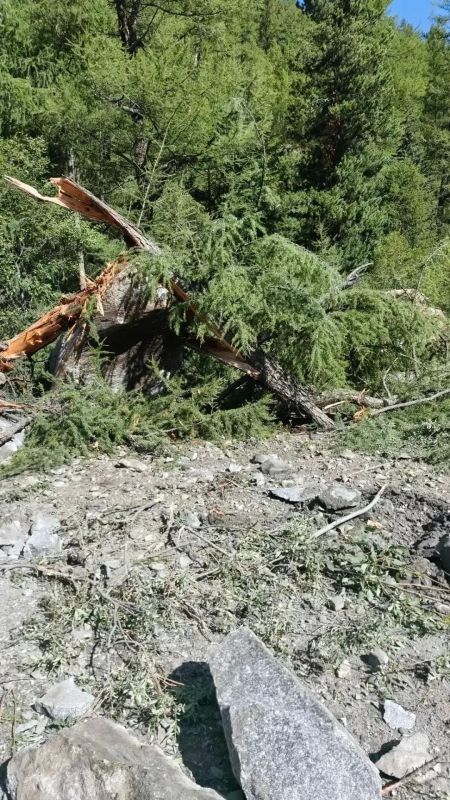 В Окинском муниципальном округе сошёл оползень