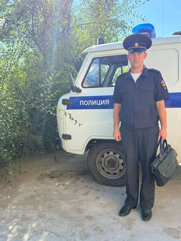 «Нахлебался воды»: полицейский из Забайкалья спас тонувшего мальчика в Бурятии
