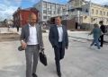 В Улан-Удэ мэр проверил реконструкцию Арбата