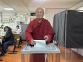 Дамба Аюшеев проголосовал на выборах в Госдуму
