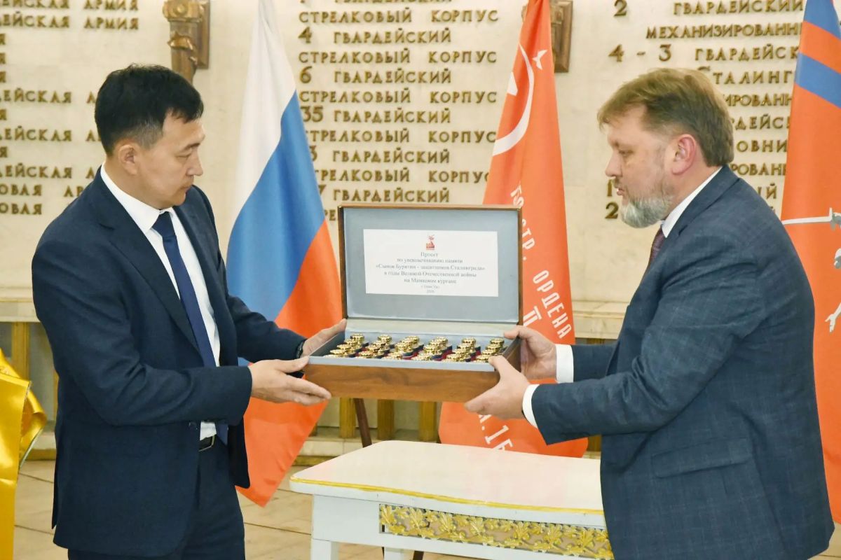 На Мамаевом кургане установят памятный знак воинам Бурятии На Мамаевом кургане установят памятный знак воинам Бурятии