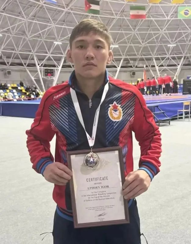Игорь Упхоев — серебряный призёр Кубка Минобороны России