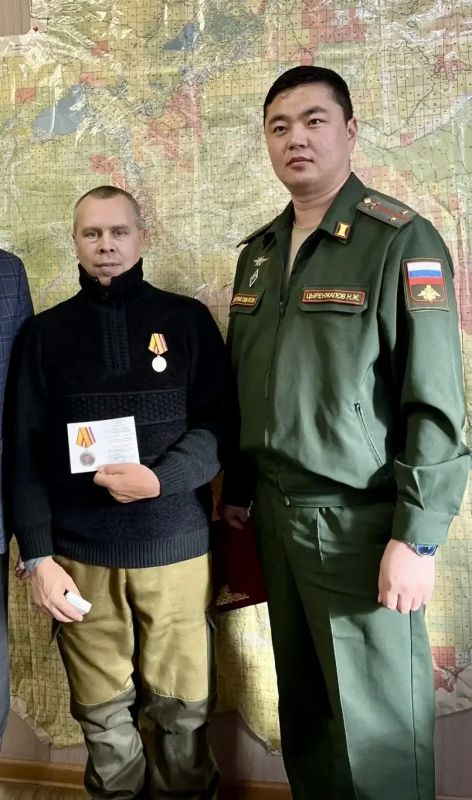 Лесника наградили за участие в специальной военной операции