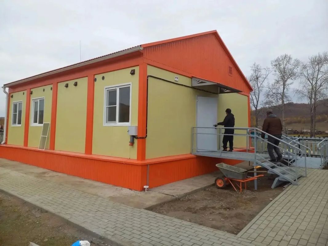 В Бурятии строят 14 новых ФАПов