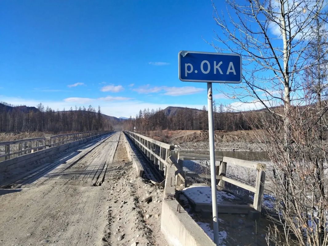 В Окинском сойотском округе готовятся к основному этапу ремонта моста через Оку