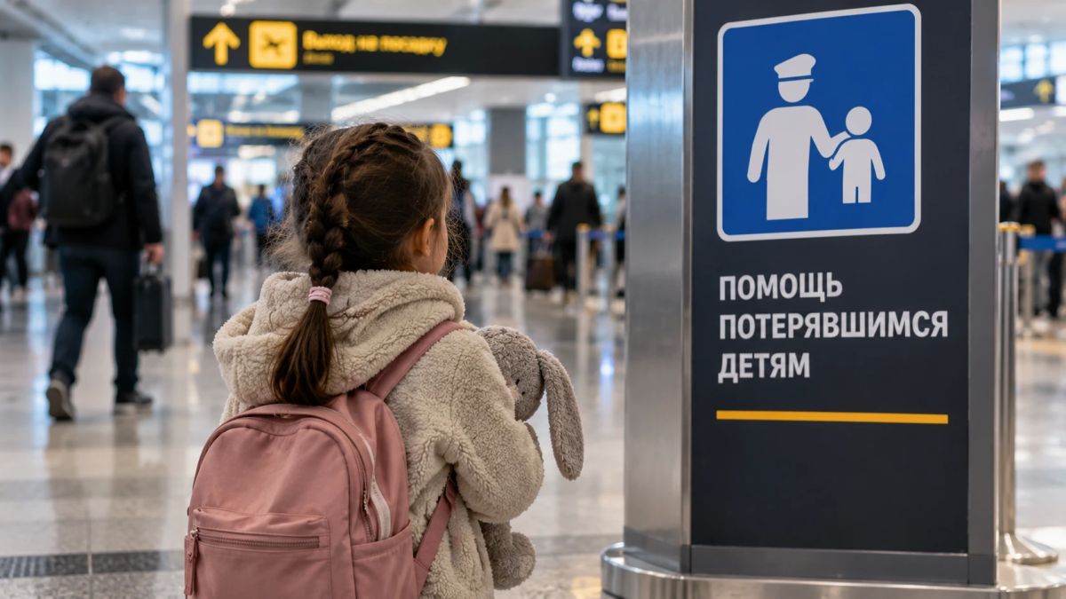 В России хотят создать специальные места для потерявшихся детей